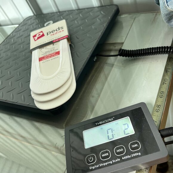 Peds Ladies Ballerina Cut Liner Socks Size 5-10 White 3-Pair Ultra Sheer Non-Sli - Picture 5 of 5